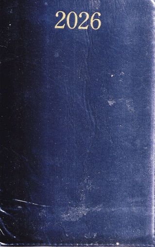 Picture of NEW YEAR DIARY 2026 BLUE