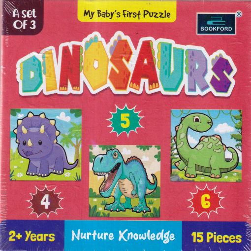 Picture of DINOSAURS MY BABY'S FIRST PUZZLE