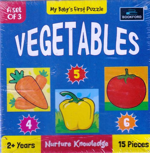 Picture of VEGETABLES.MY BABY'S FIRST PUZZLE.
