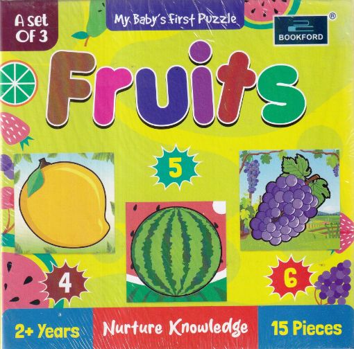 Picture of FRUITS.MY BABY'S FIRST PUZZLE.
