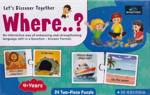 Picture of LET'S DISCOVER TOGETHER WHERE?.PUZZLE.