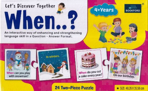 Picture of LET'S DISCOVER TOGETHER WHEN?.PUZZLE