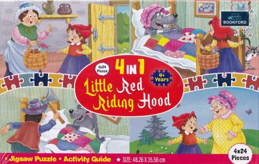 Picture of 4 IN 1 LITTLE RED RIDING HOOD.PUZZLE