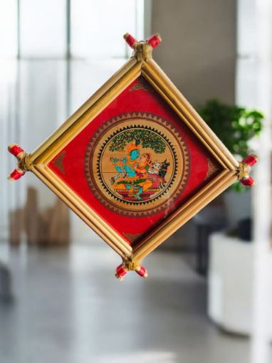 Picture of PATTACHITRA PHOTO FRAME.RADHAKISHAN.