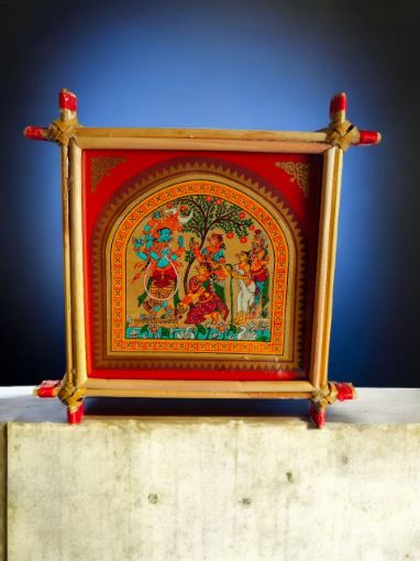 Picture of PATTACHITRA PHOTO FRAME.RADHAKRISNA.