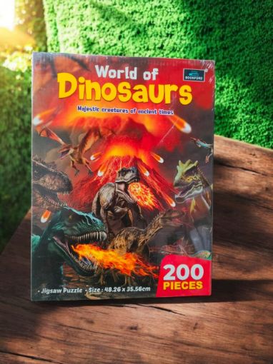 Picture of WORLD OF DINOSAURS. JIGSAW PUZZLE.