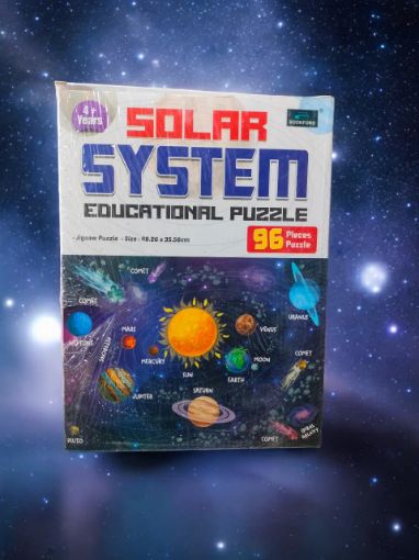 Picture of SOLAR SYSTEM. EDUCATIONAL PUZZLE.