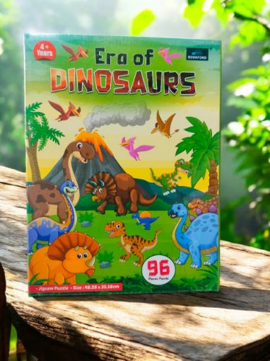 Picture of ERA OF DINOSAURS. JIGSAW PUZZLE.