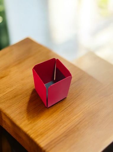 Picture of PEN AND OTHER STORAGE STAND.RED.