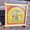 Picture of DIVINE HERITAGE BAMBOO PATTACHITRA BORDER WALL HANGING