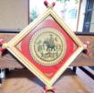 Picture of DIVINE HERITAGE BAMBOO PATTACHITRA BORDER WALL HANGING