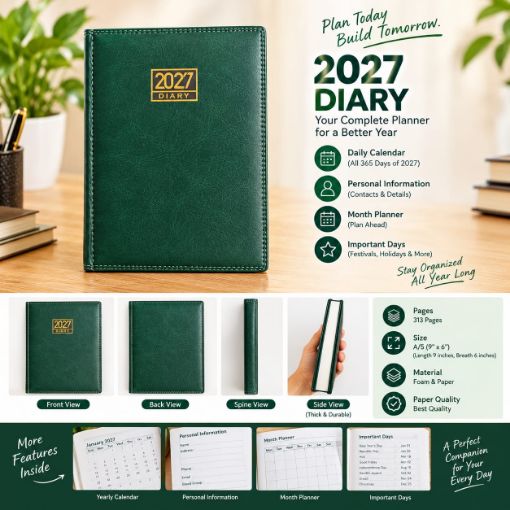 Picture of A/5 FAME N/S DIARY 