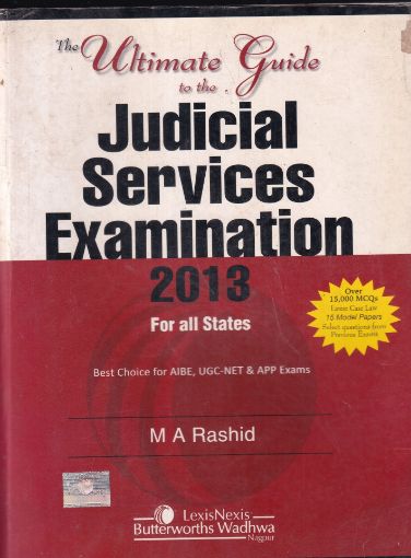 Picture of JUDICIAL SERVICES EXAMINATION 2013