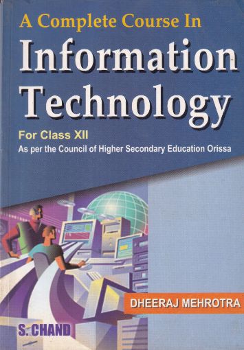 Picture of INFORMATION TECHNOLOGY-CLASS XII  S CHAND