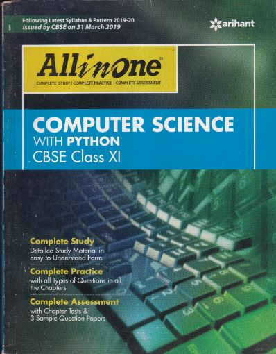 Picture of ALL IN ONE COMPUTER SCIENCE WITH PYTHON CLASS-XI