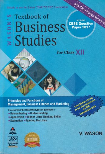 Picture of A TEXTBOOK OF BUSINESS STUDIES-XII