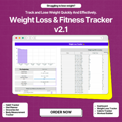 Picture of WEIGHT LOSS AND FITNESS TRACKER